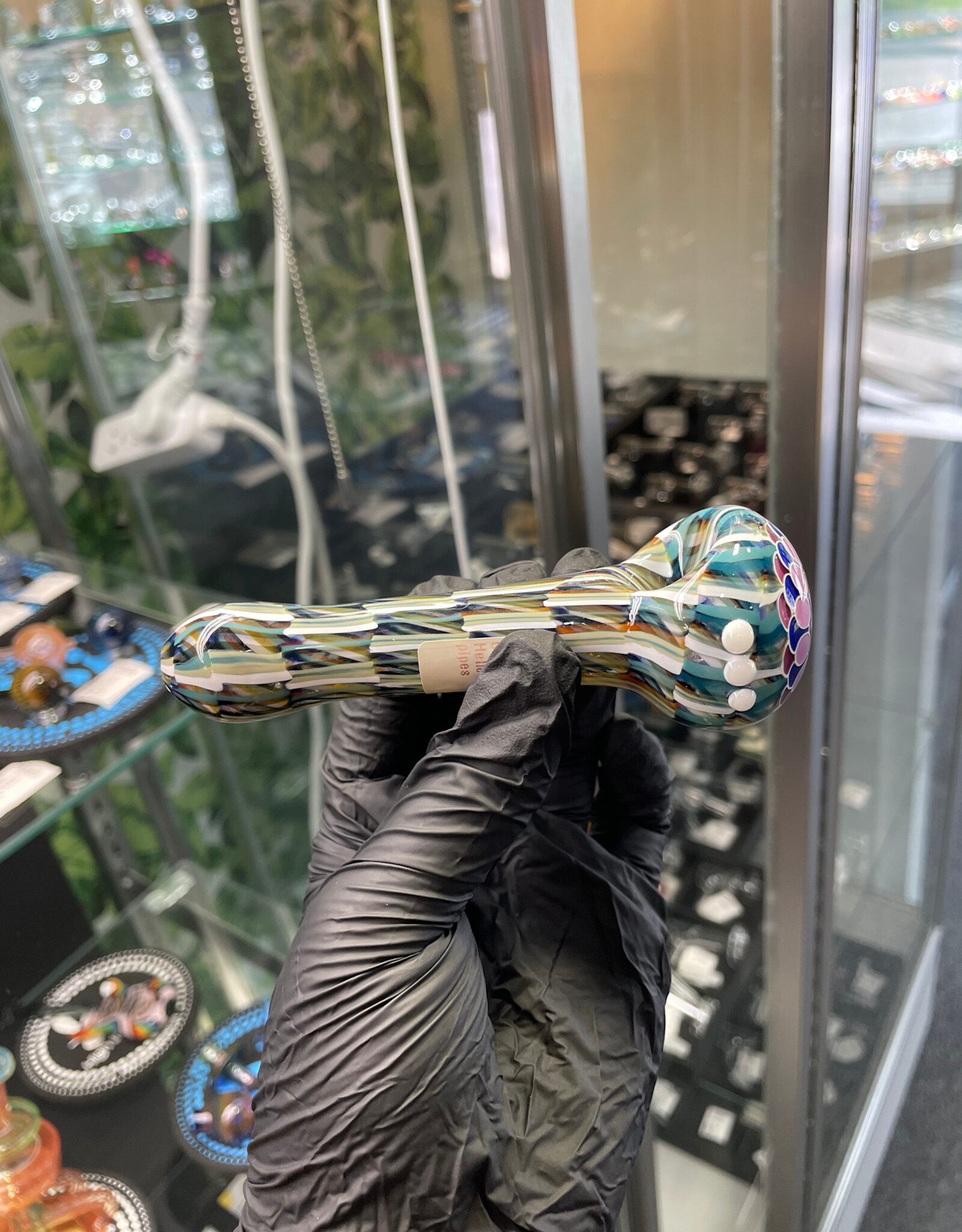 Olour Glass Olour Glass Helicoil Dot Spoon