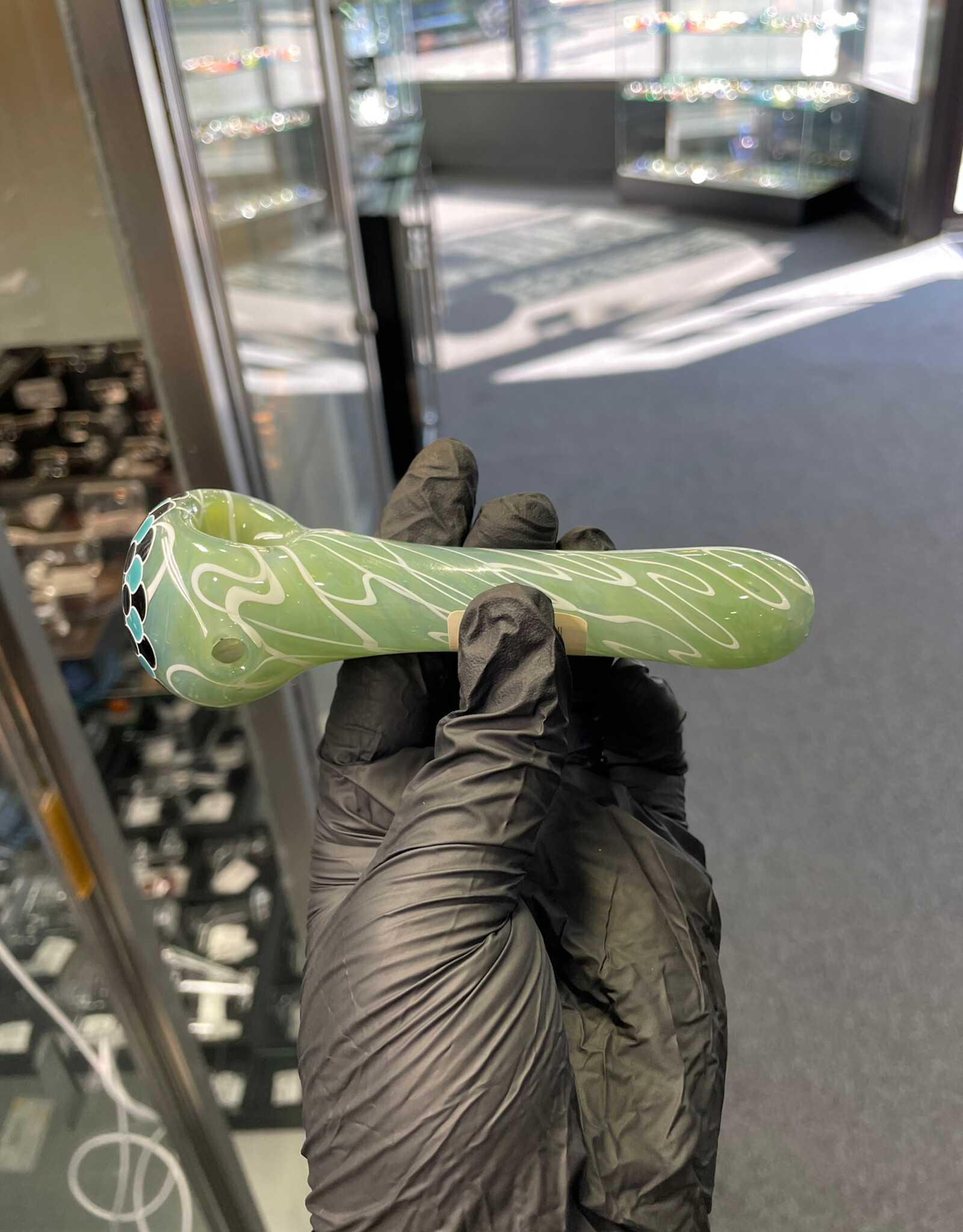 Olour Glass Olour Glass Scribble Dot Spoon