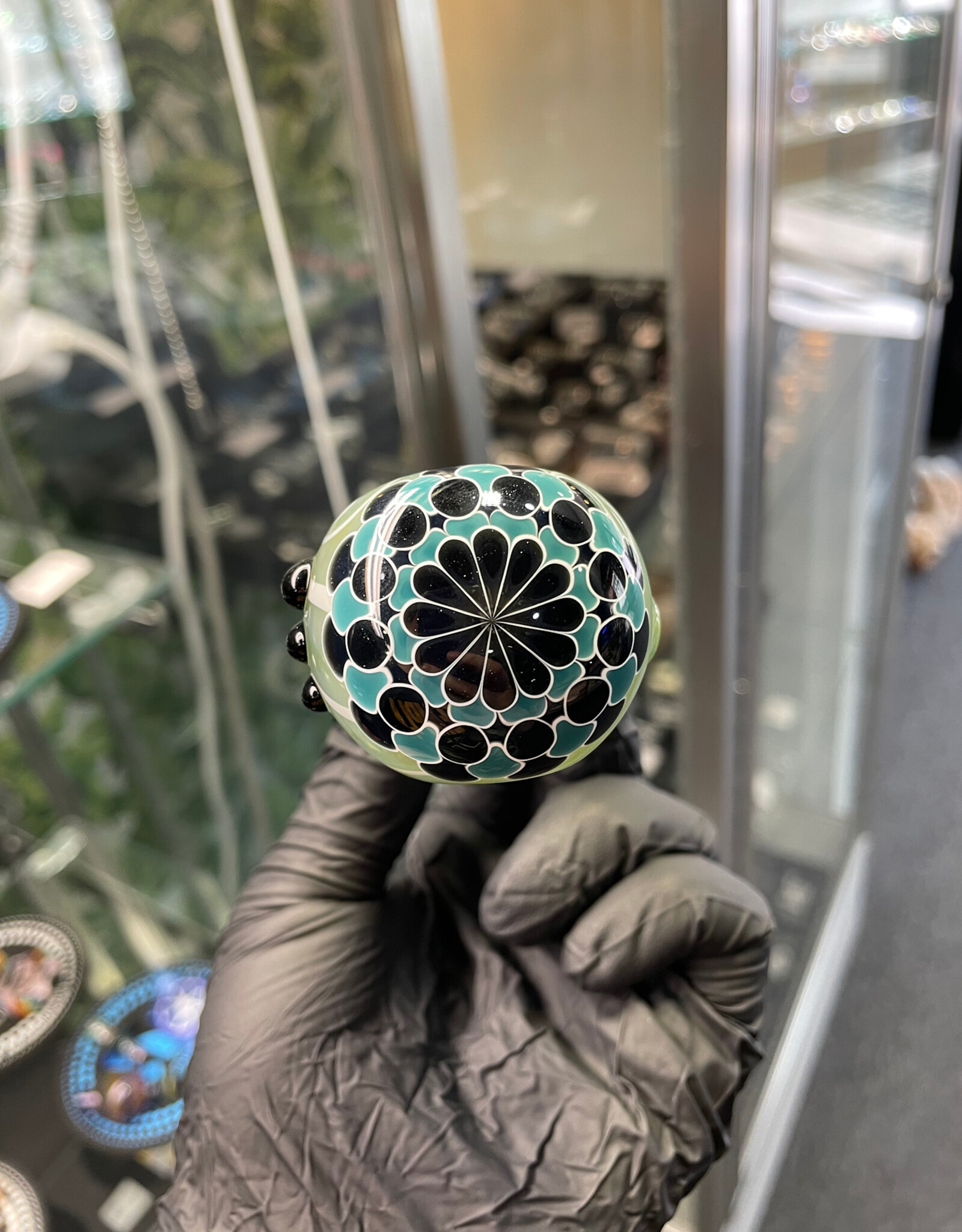 Olour Glass Olour Glass Scribble Dot Spoon