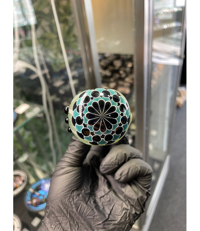 Olour Glass Olour Glass Scribble Dot Spoon