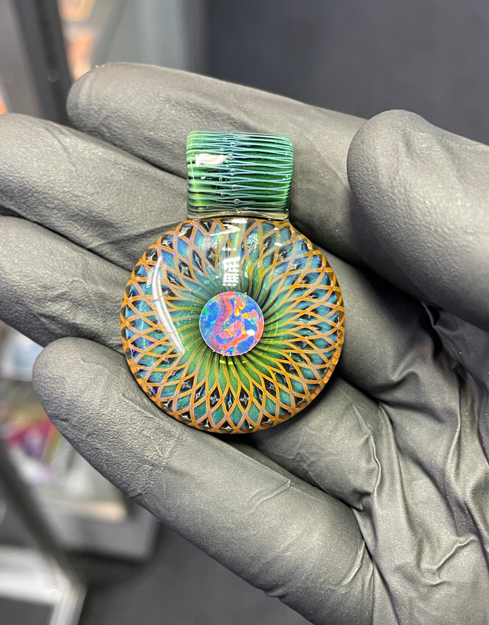 Steve Sizelove Steve Sizelove Opal Cab Pendant #2