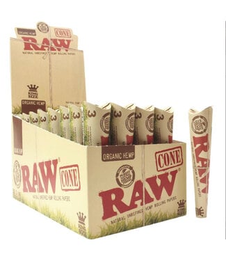 Raw Organic King Size Cones