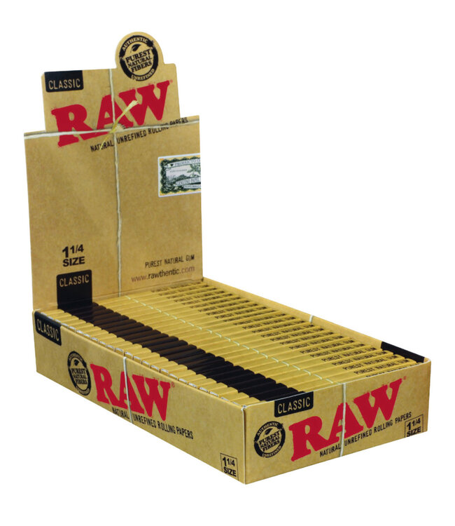 Raw 1 1/4 Rolling Papers