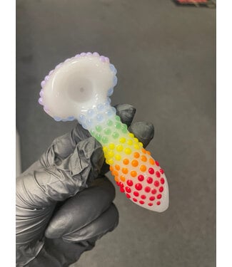 Waynes Glass Dot Rainbow Spoon Waynes Glass Dot Rainbow Spoon