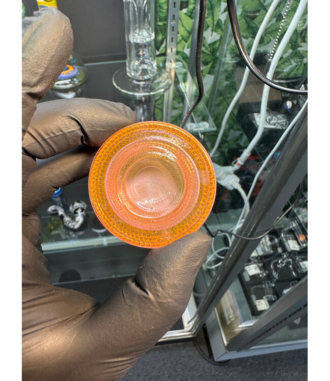 Charlie Shaw Glass Bubble Trap Jar