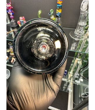 Fancy Yancy Glass Crushed Opal Lamp