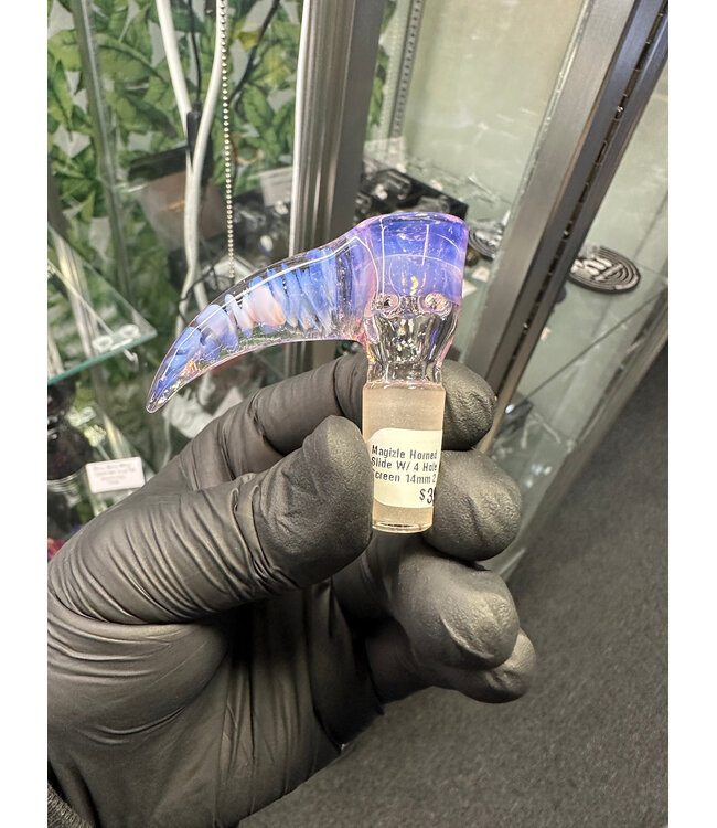 Magizle Magizle Horned Slide W/ 4 Hole Screen 14mm