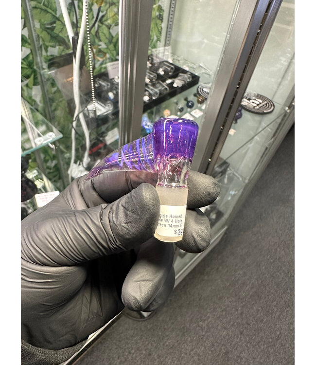 Magizle Magizle Horned Slide W/ 4 Hole Screen 14mm