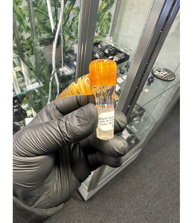 Magizle Magizle Horned Slide W/ 4 Hole Screen 14mm