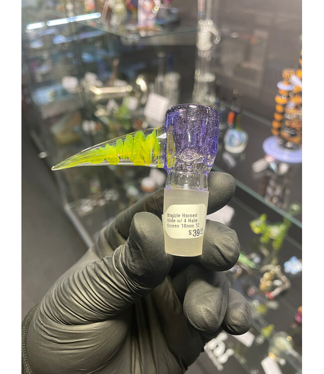 Magizle Magizle Horned Slide w/ 4 Hole Screen 18mm