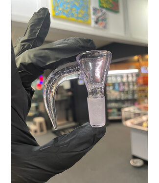 Greek Glass GG HQ Slide American Color 14mm Purple Lolipop