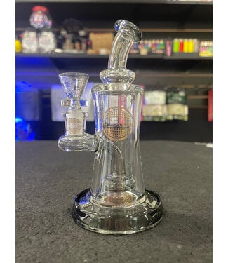 On Point Glass On Point Glass Pocket Puddle Mini 5" Smoke