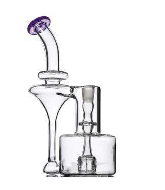 Greek Glass Greek Glass RBR 14mm Purple Lolipop