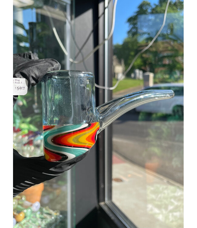 Greek Glass Proxy Wig Wag Pipe