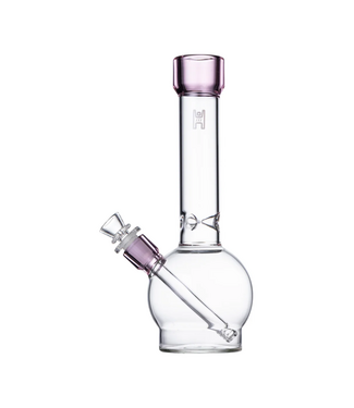 12" Ball Waterpipe Clear/Pink