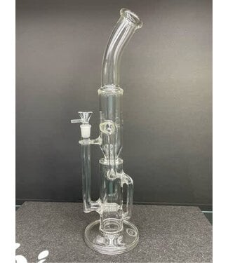 Greek Glass Greek Glass Recycler Tube 2.0 Clear