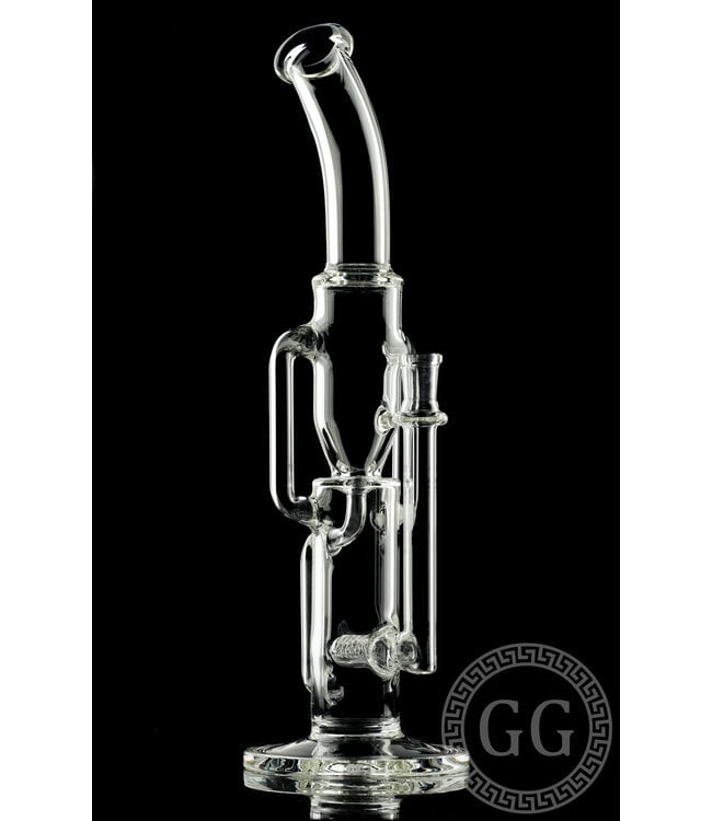 Greek Glass Greek Glass Recycler Tube 2.0 Clear