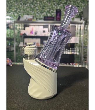 Greek Glass Greek Glass Puffco Topper CFL Purple w/ Opal