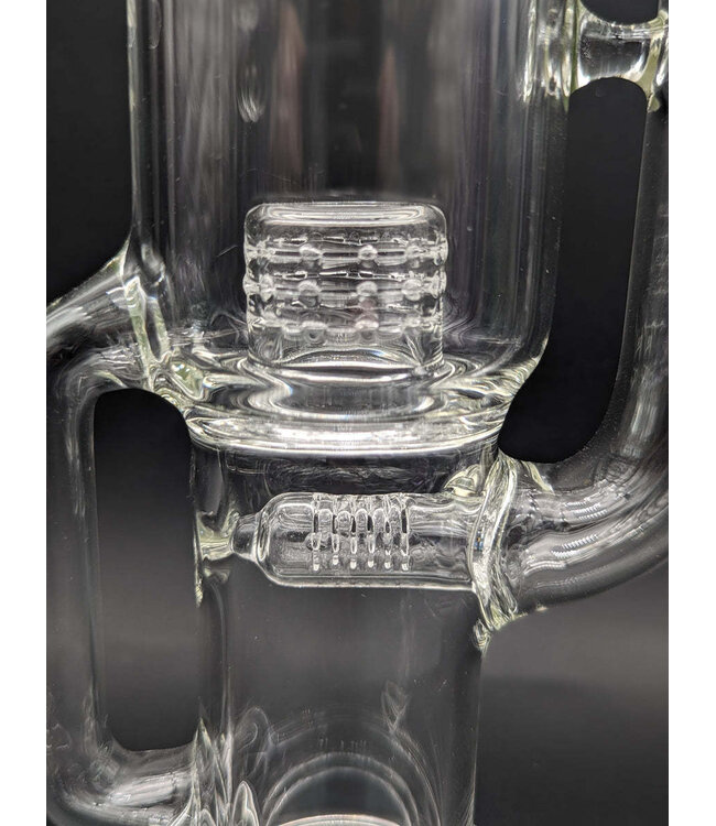Greek Glass Greek Glass 360 Grid Cap Drop Recycler