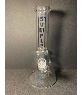 Symple 12" Clear Beaker 5mm
