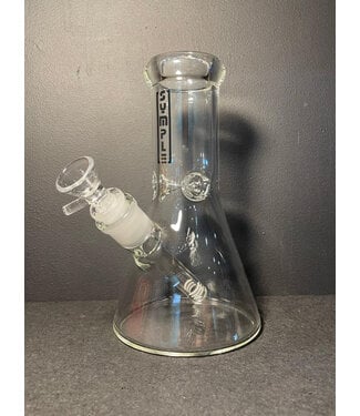 Symple 8" Clear Beaker 5mm
