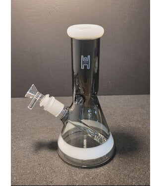 9" Beaker Waterpipe Smoke