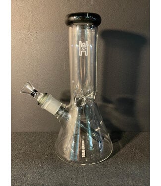9" Clear w/ Smoke Accent Waterpipe