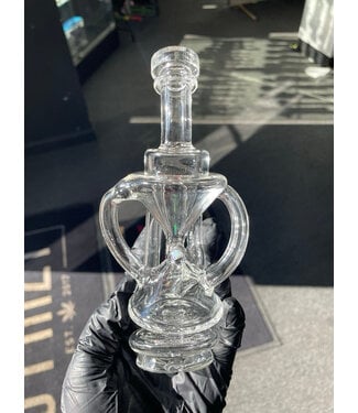 Hourglass Recycler Puffco Peak Top