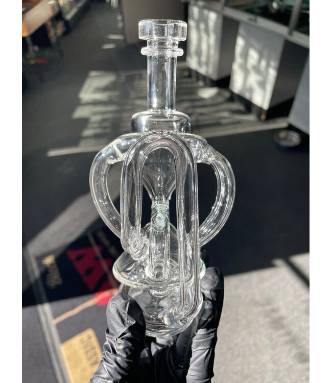 Hourglass Recycler Puffco Peak Top