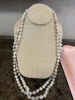 Large pearl bead necklace