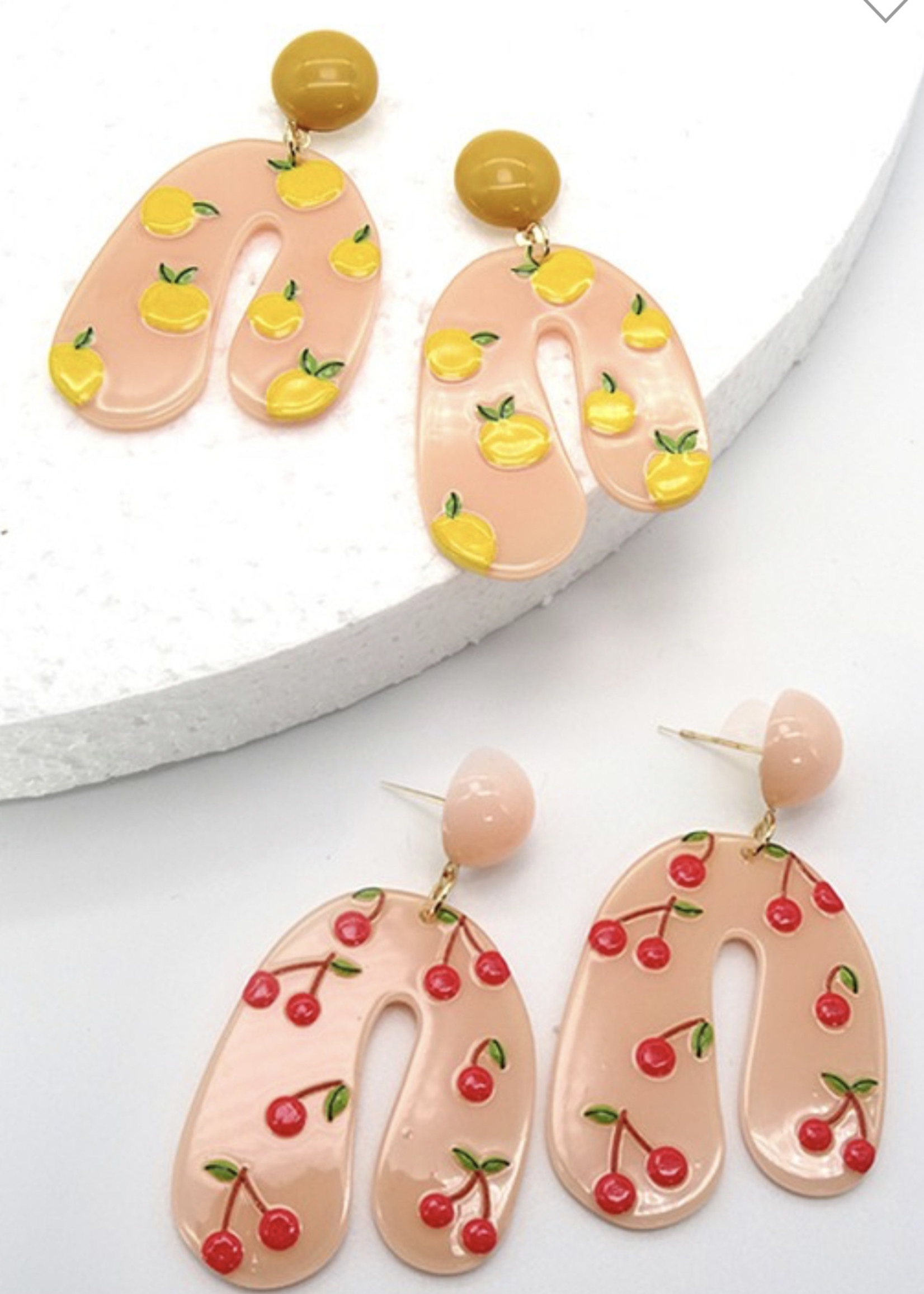 Josslyn Fruit Clay Earrings