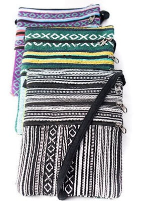 Ganesh Himal Cotton Gyari 4-Zip Passport Bag