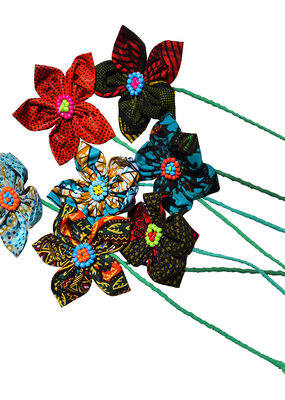 Creation Hive Kitenge Flower on Stem