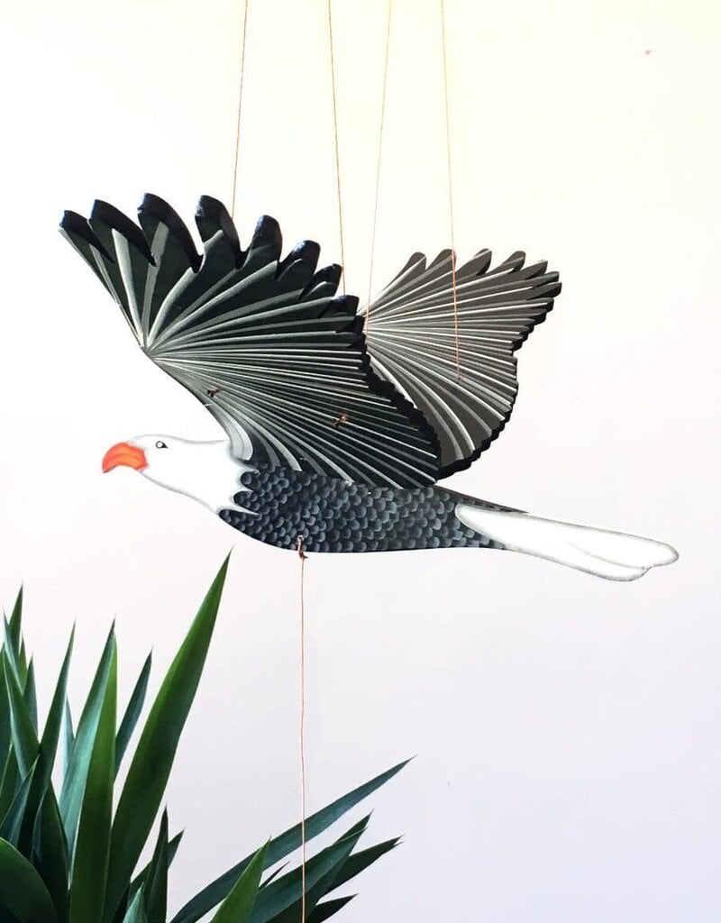 Tulia's Artisan Gallery Bald Eagle Flying Mobile