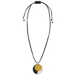 Global Mamas Full Circle: Necklace-Mustard