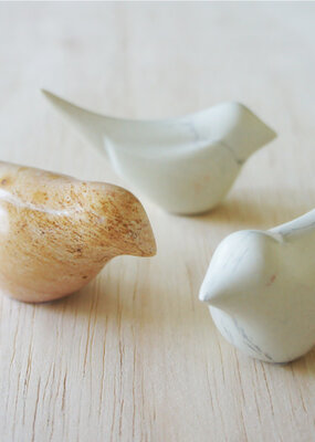 Venture Imports Handcarved Soapstone Bird: