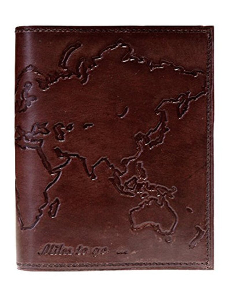 Matr Boomie World Map Leather Journal