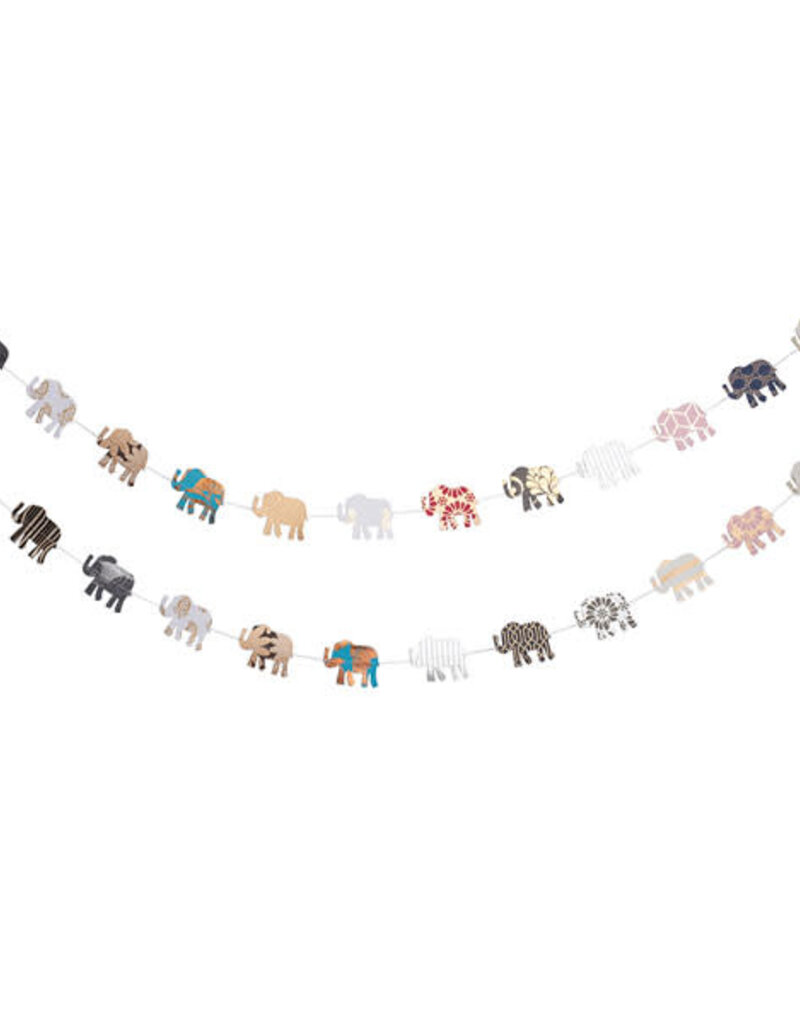 Matr Boomie Metallic Cotton Garland: Elephant