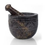Serrv Mortar & Pestle Carved Gorara Stone