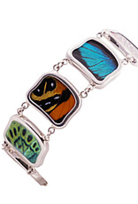 Silver Tree Designs Butterfly Wing Link Bracelet