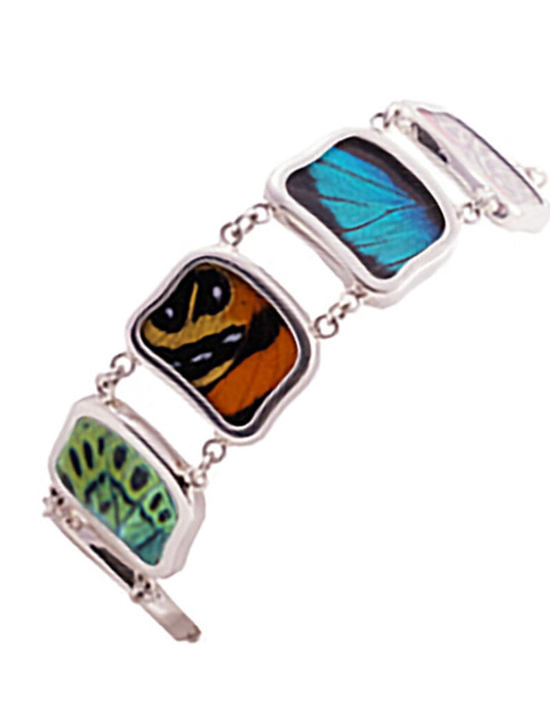 Silver Tree Designs Butterfly Wing Link Bracelet