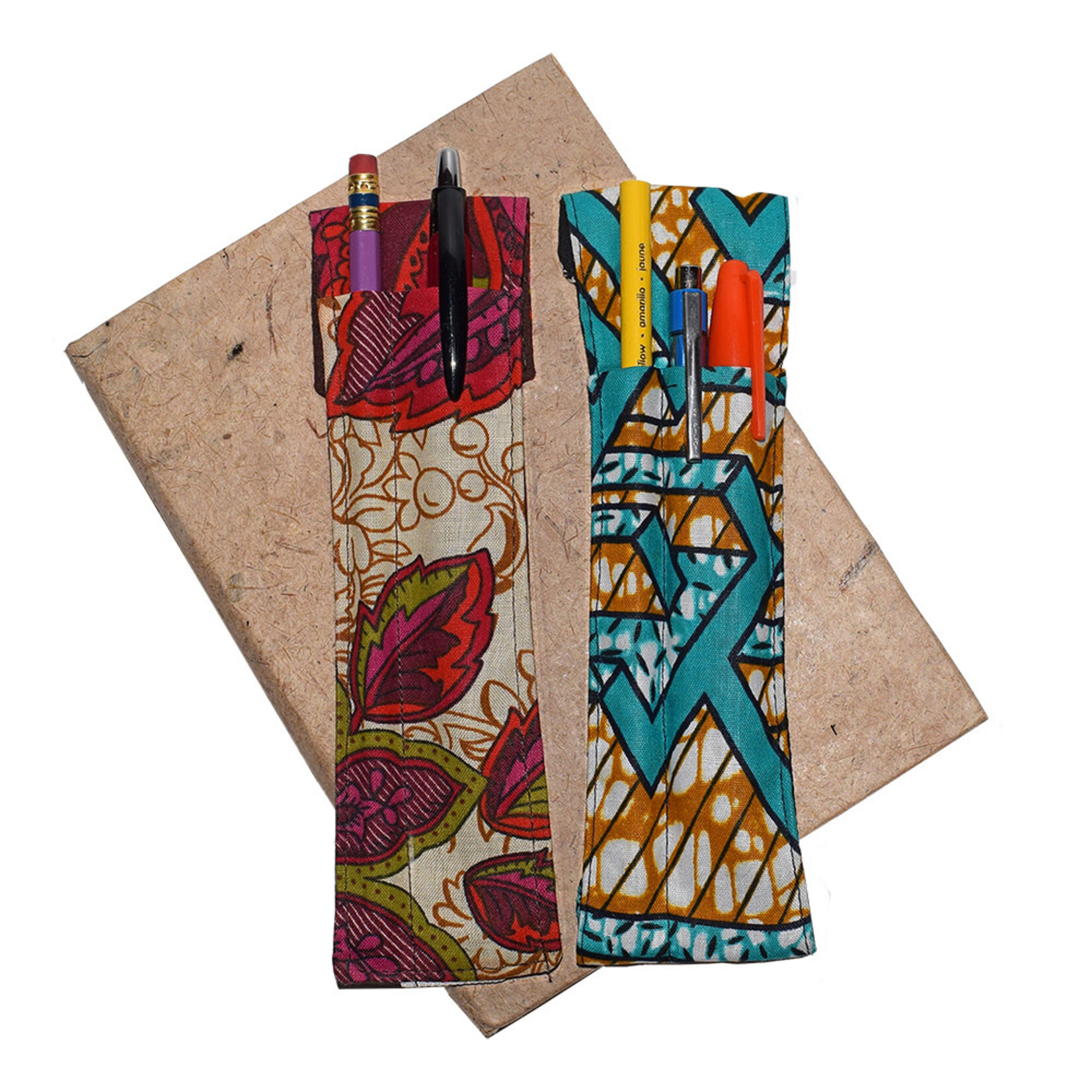 Creation Hive Kitenge Journal Pencil Pocket