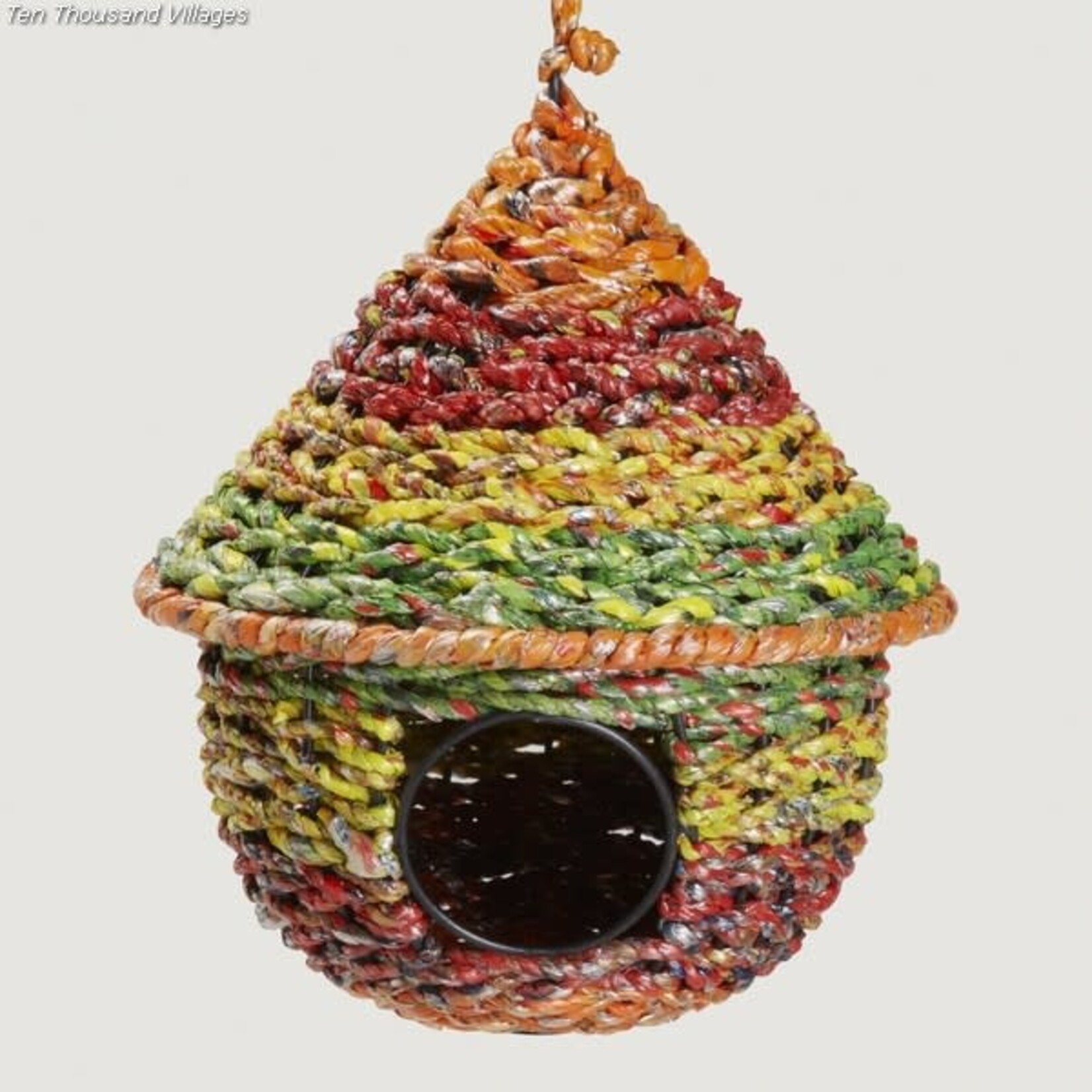 Ten Thousand Villages Sunny Garden Birdhouse