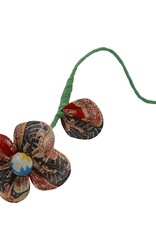 Ten Thousand Villages Recycled Sari Flower