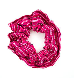 Lucia's Imports San Antonio Woven Hair Scrunchie