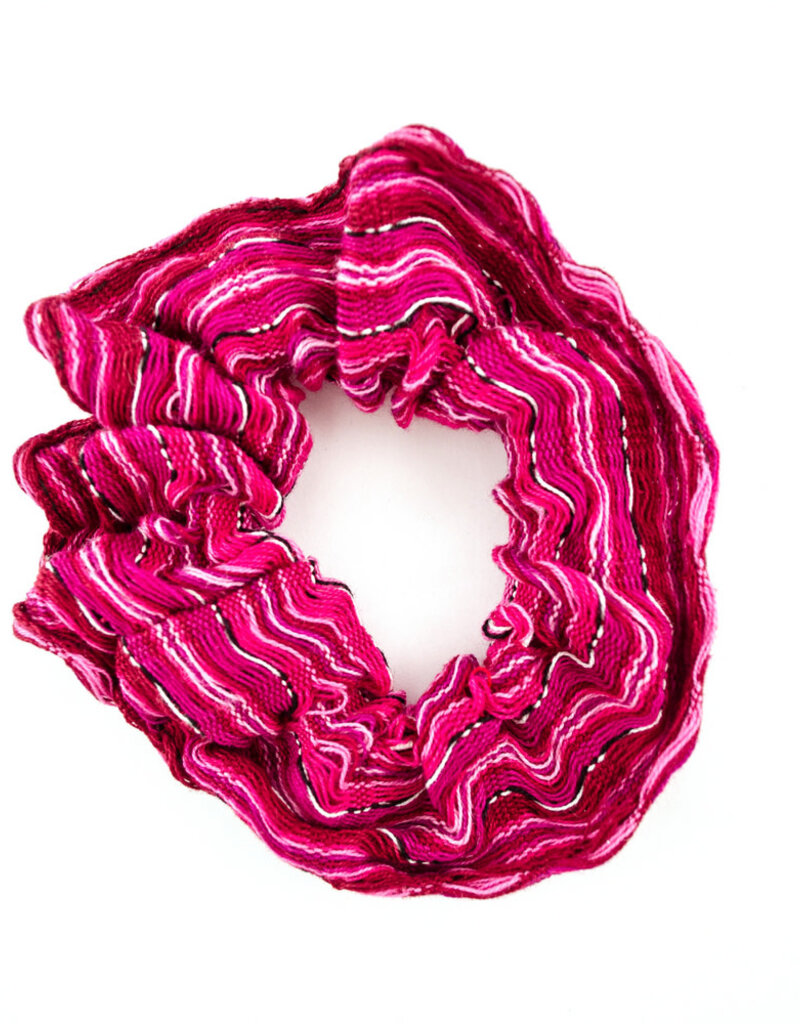 Lucia's Imports San Antonio Woven Hair Scrunchie