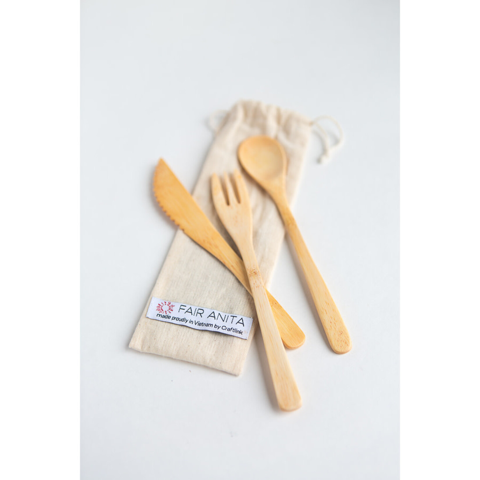Fair Anita Sustainable Bamboo Utensil Set