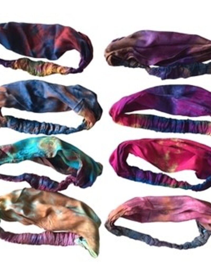 Unique Batik Batik Tie Dye Headband