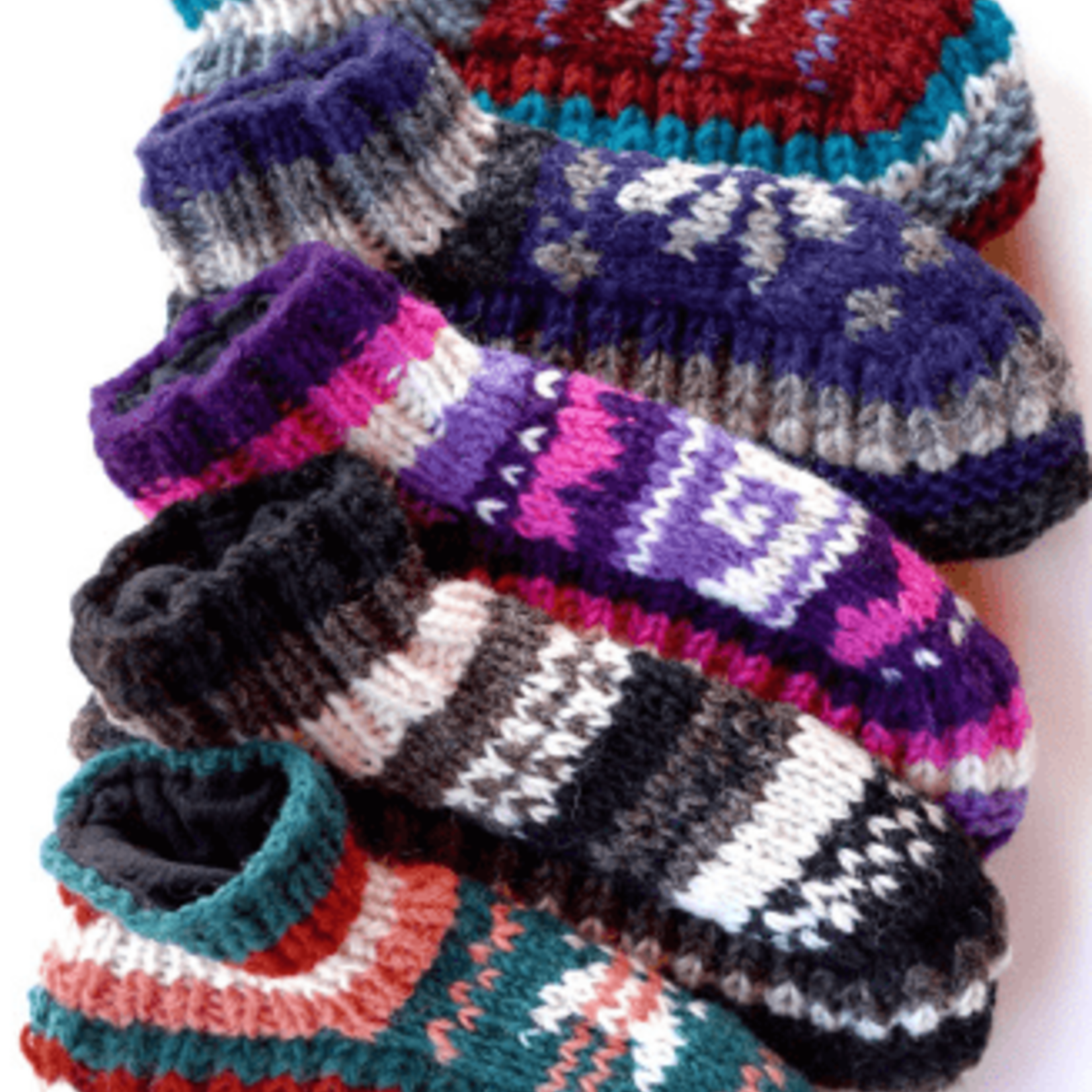 Ganesh Himal Tik Tik Wool slippers