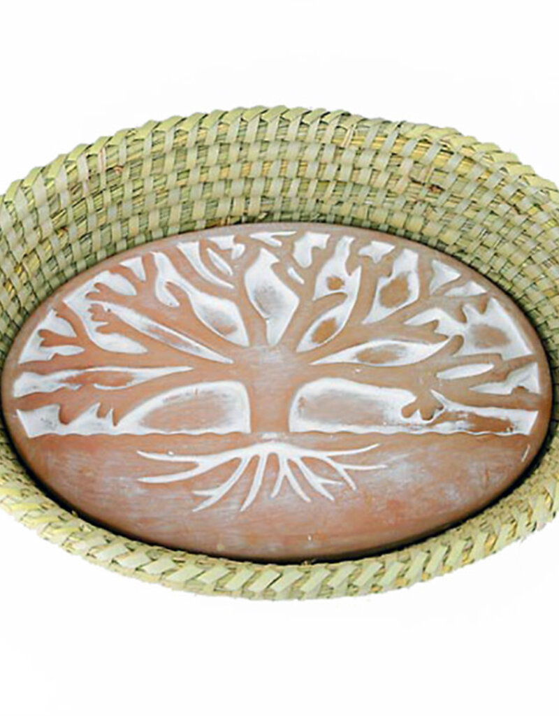 Tree of Life Bread Warmer Basket